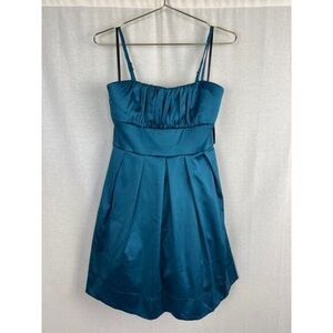 Alyn Paige Teal Mini Dress